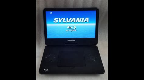 Sylvania 13 3 Portable Blu Ray Player Model No Sdvd1336 With Swivel