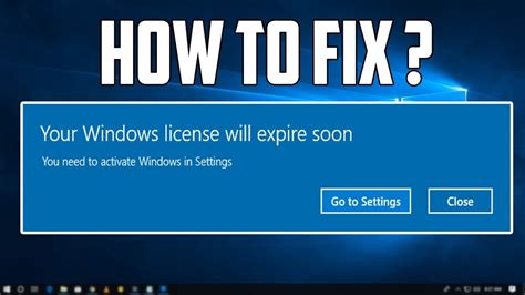 How To Fix Your Windows Licence Will Expire Soon In Windows Pc