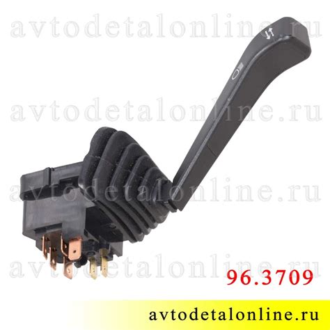 Подрулевой переключатель поворотов УАЗ Патриот 3163-3709020, рычаг с ...