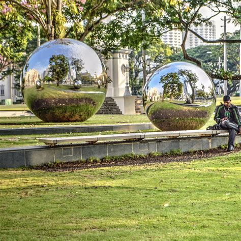 Escultura De Bola Hueca De Acero Inoxidable Jardín Moderno 2m Buy