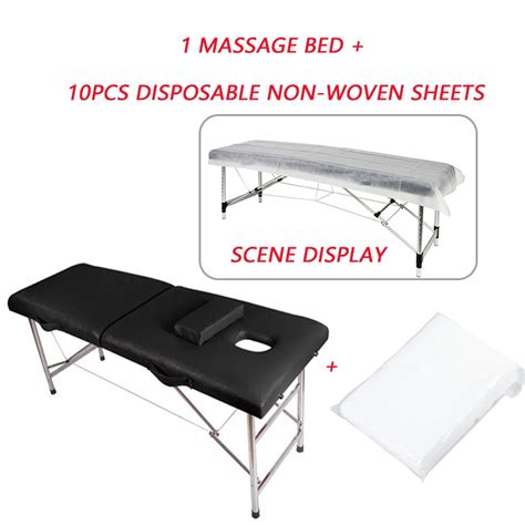 Foldable Sturdy Comfortable Beauty Bed Massage Bed Spa Facial Portable