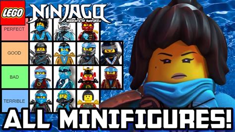 Ranking Every Ninjago Nya Minifigure Ever Made 🌊 Youtube