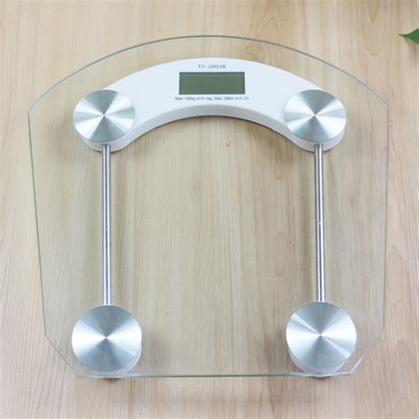 Portable 180kg Body Weight Loss Scales Adult Mini Digital Scale Glass