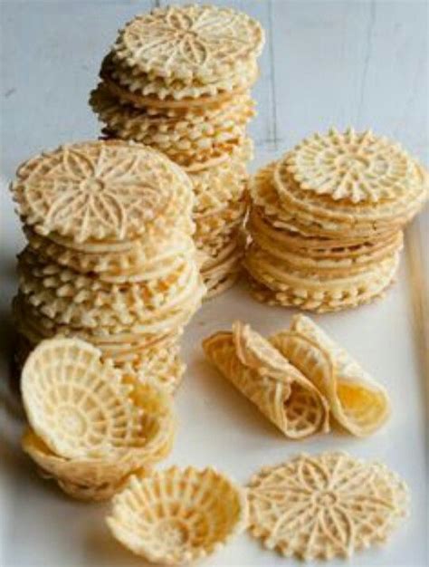 Love These Pizzelle Recipe Waffle Cookies Pizzelle