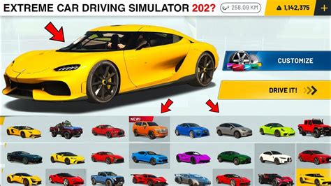 All New Cars Extreme Car Driving Simulator New Update Car