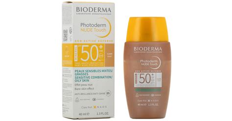 Crème solaire teintée SPF 50 Bioderma Photoderm Nude Touch Mineral