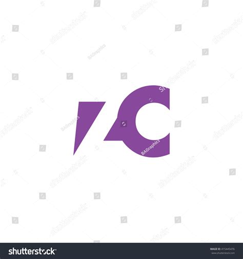 Zc Logo Vector Graphic Branding Letter Stock Vector (Royalty Free ...