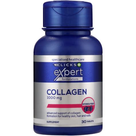 Clicks Expert Collagen 1000mg Tablets 30 Tablets Clicks