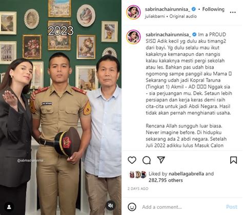 Fuji An Bungkam Ditanya Siapa Yang Mutusin Sosok Adik Sabrina