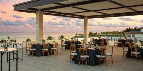 Rooftop Terrace wedding venue in Hyatt Ziva Cap Cana - Dominican Republic