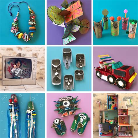 Projects For Kids Using Recycled Materials
