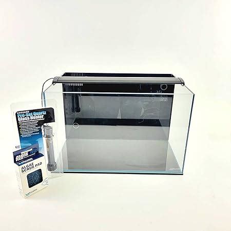 Amazon LIFEGARD Low Iron Ultra Clear 24 Gallon Crystal Aquarium