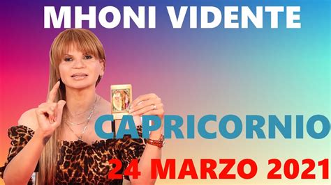 Mhoni Vidente Horóscopos Capricornio Hoy 24 de Marzo 2021 Capricornio