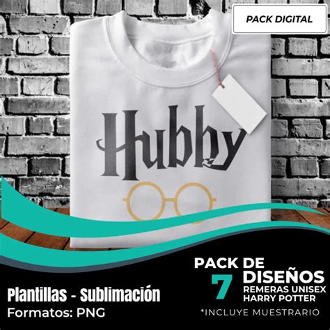 Dise Os Para Remeras Unisex Harry Potter Modelo