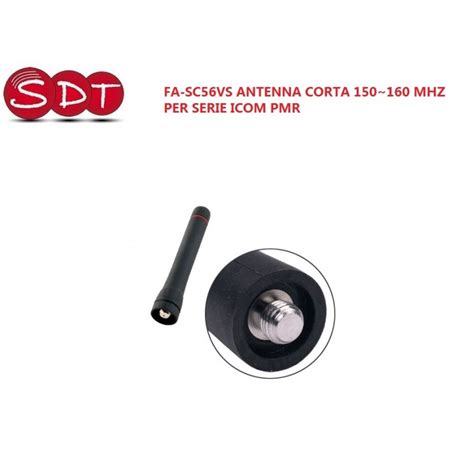 Fa Sc Vs Antenna Corta Mhz Per Serie Icom Pmr