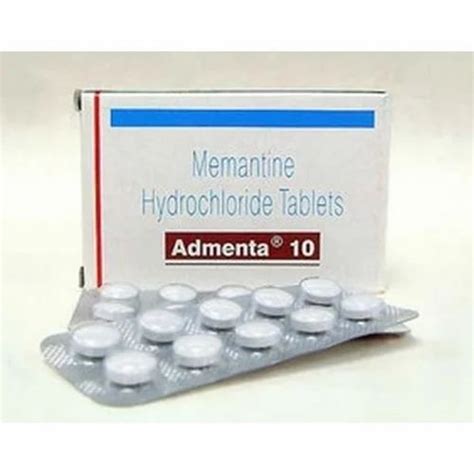 Memantine Hydrochloride 10 mg Tablets, Packaging Type: Strips at ₹ 155 ...