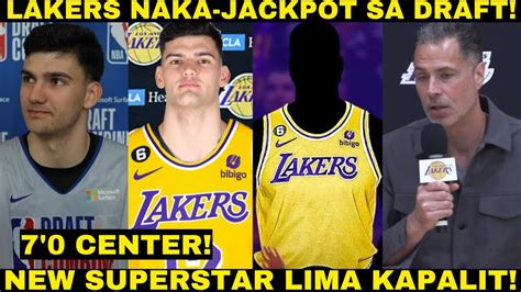 Lakers Naka Jackpot Pa Sa Draft New Superstar Kukunin Ng Lakrs Kahit