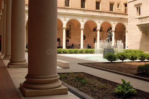 The Courtyard With Columns Stock Image Image Of Royal Architecture