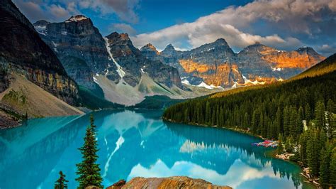 Moraine Lake in Banff National Park, Alberta, Canada - Bing™ Wallpaper Gallery