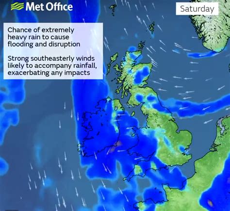 UK weather: Storm Babet named by Met Office as heavy rain and strong ...