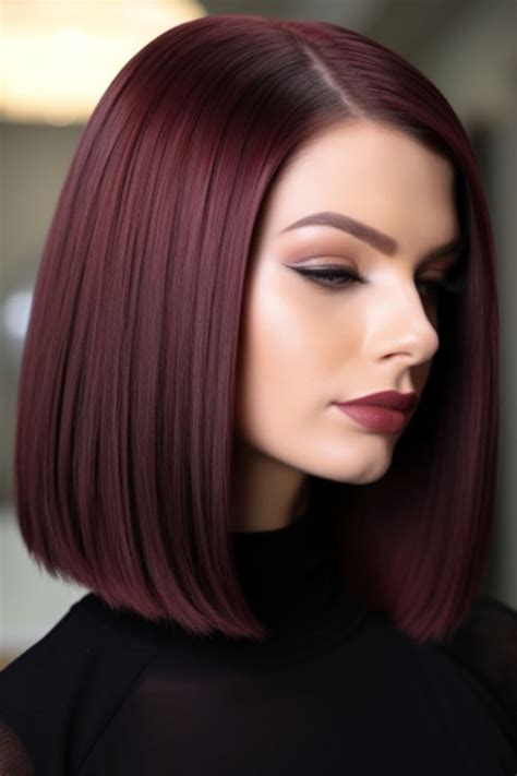 47 Stunning Dark Red Hair Color Ideas For 2023 Short Hair Color Dark