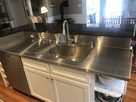 Custom Stainless Steel Countertops Custom Metal Home