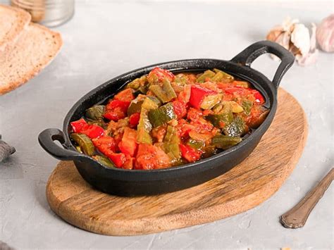 Spanish Pisto Recipe Vegan Spanish Ratatouille