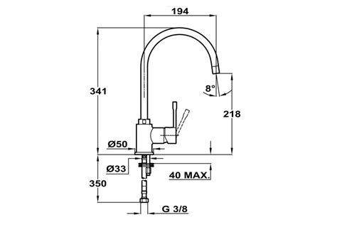 Grifo TEKA SP 995 Cromo Domesticos