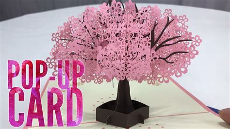 Pop Up Tree Card Template