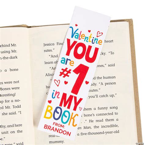 Personalized Valentine Bookmarks - Discontinued