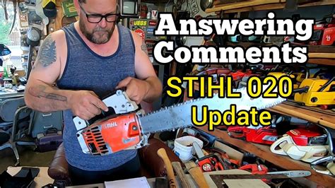 Reading Comments Vintage Stihl Av Super Update Youtube