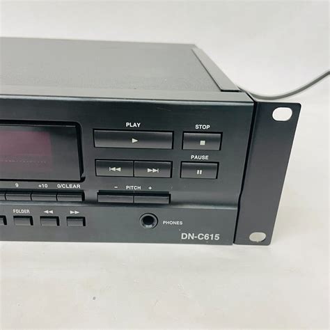 Denon Professional DN C615 Rack Mount Compact Disc MP3 Player With