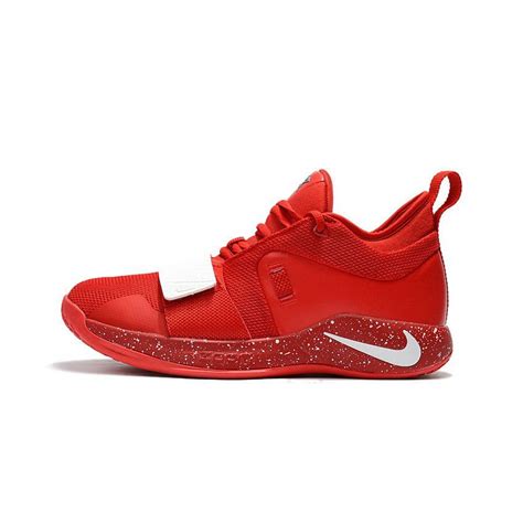 Paul Georges Nike Pg 25 University Redwhite Basketball Shoes Nike