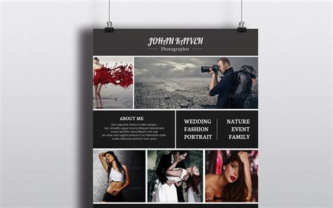 Johan Photography Flyer Corporate Identity Template