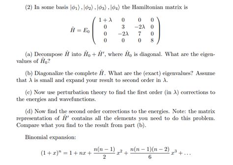 Solved 2 In Some Basis IP1 2 1 S Loa The Chegg