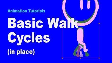 Basic Walk Cycles 8 Essential Poses Youtube