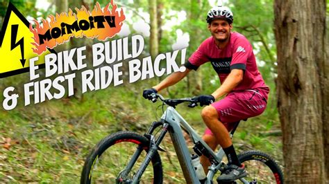 Canyon Spectral On E Bike Build And First Ride Back Moi Moi Tv Jack