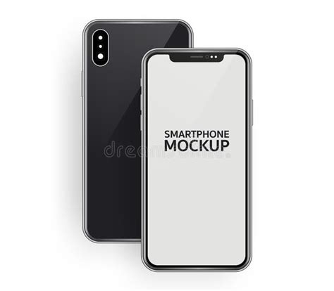 Minimalistic D Isometric Flat Illustration Of Mobile Phone Per Stock