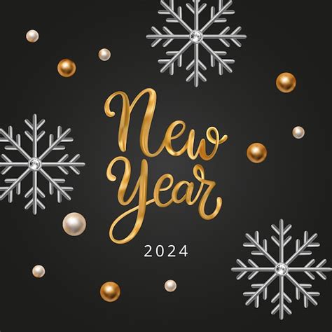 Premium Vector Happy New Year Christmas Vector Poster Holiday