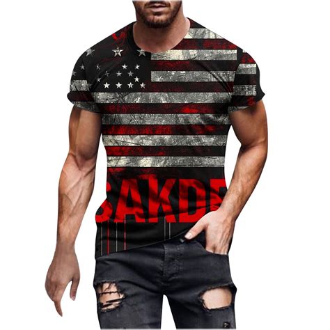 Gmwm Summer Savings Clearance Usa Independence Day Men Tshirt American