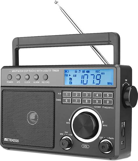 Buy Retekess TR629 Portable Shortwave Radios Digital Radio AM FM Plug