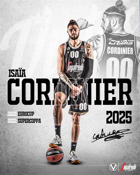 Isa A Cordinier Rinnova Con La Virtus Segafredo Bologna