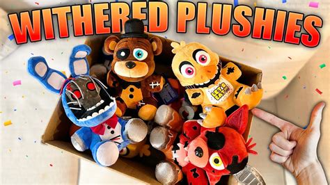 Fnaf Withered Plush Wave Is Here Plush Review Youtube