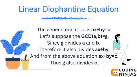 Linear Diophantine Equation - Coding Ninjas