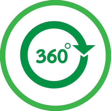 Simple 360 Degree Icon Sign Design 9341864 Png