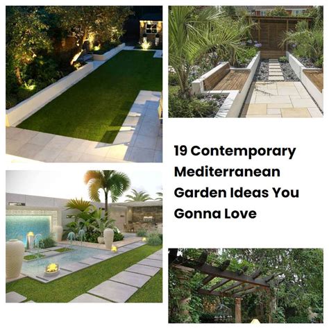 Contemporary Mediterranean Garden Ideas You Gonna Love Sharonsable