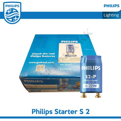 Jual PHILIPS STARTER S2 STATER S 2 S-2 4 - 22W Buat Lampu TL 10w 15W ...