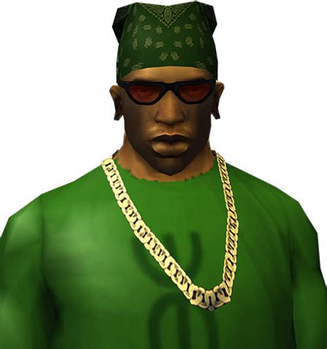 Carl Johnson Cj Grand Theft Auto San Andreas Gta Profile 1