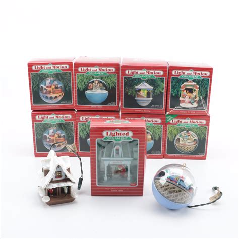 Hallmark Keepsake Christmas Classics Light And Motion Ornaments Ebth