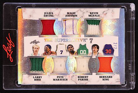 Leaf The Superlative Silver Ts Julius Erving Magic Johnson